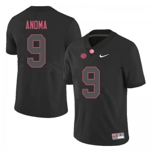 Men Eyabi Anoma Black Alabama Crimson Tide Football #9 Jersey 446422-969