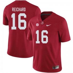 Men Will Reichard Crimson Alabama Crimson Tide Football #16 Jersey 854760-210