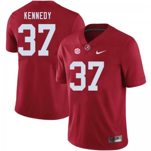 Men Demouy Kennedy Crimson Alabama Crimson Tide Football #37 Jersey 806311-825