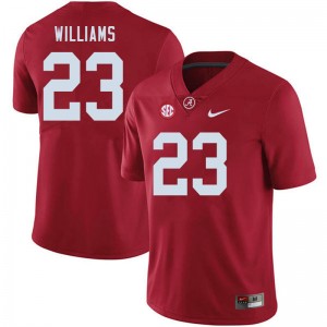 Men Roydell Williams Crimson Alabama Football #23 Jersey 806114-978
