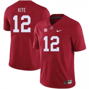 Men Antonio Kite Crimson Alabama Crimson Tide Football #12 Jersey 311766-754