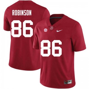 Men A'Shawn Robinson Crimson Bama Football #86 Jersey 749393-362