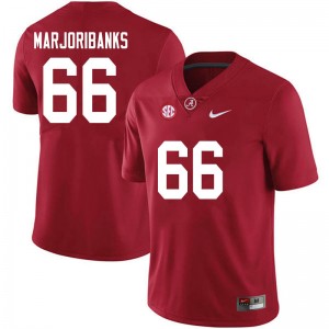 Men Alec Marjoribanks Crimson Bama Football #66 Jersey 858044-457