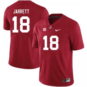 Men Blake Jarrett Crimson University of Alabama Football #18 Jersey 248036-398