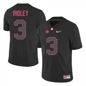 Men Calvin Ridley Black Bama Football #3 Jersey 882179-800