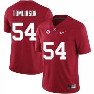 Men Dalvin Tomlinson Crimson Alabama Crimson Tide Football #54 Jersey 240594-381