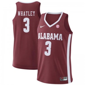 Men Donta Hall Crimson Bama Basketball #5 Jersey 464317-513