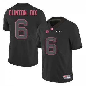Men Ha Ha Clinton-Dix Black Bama Football #6 Jersey 931532-754