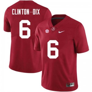 Men Ha Ha Clinton-Dix Crimson University of Alabama Football #6 Jersey 796616-483