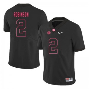 Men Keilan Robinson Black Alabama Football #2 Jersey 922625-383
