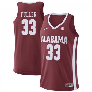 Men Donta Hall Crimson Alabama Crimson Tide Basketball #21 Jersey 664639-169