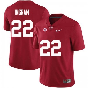 Men Mark Ingram Crimson Alabama Crimson Tide Football #22 Jersey 183945-438