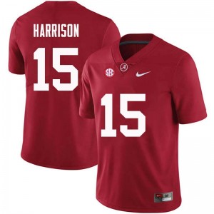Men Ronnie Harrison Crimson Bama Football #15 Jersey 873808-597