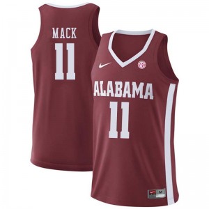 Men Donta Hall Crimson Alabama Crimson Tide Basketball #9 Jersey 829146-454