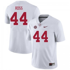 Men Tonio Ross White Bama Football #44 Jersey 718929-360