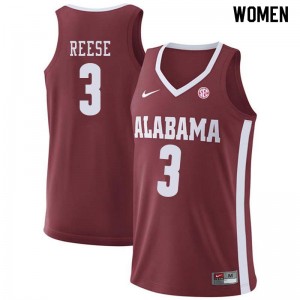 Women Donta Hall Crimson Bama Basketball #50 Jersey 877304-197