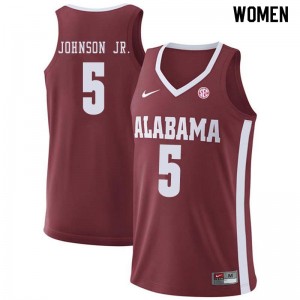 Women Donta Hall Crimson Bama Basketball #53 Jersey 306340-772