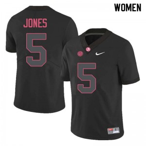 Women Cyrus Jones Black Bama Football #5 Jersey 592756-717