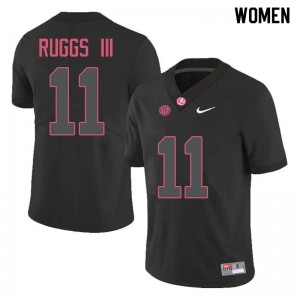 Women Henry Ruggs III Black Alabama Crimson Tide Football #11 Jersey 480562-644