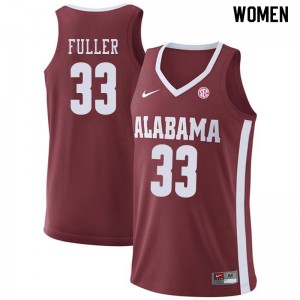 Women Donta Hall Crimson Alabama Crimson Tide Basketball #67 Jersey 748445-792