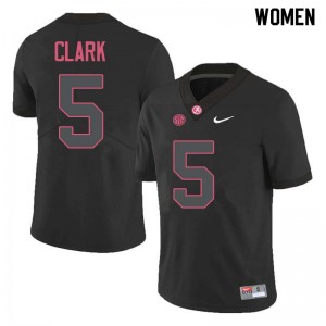 Women Ronnie Clark Black Alabama Crimson Tide Football #5 Jersey 635750-530