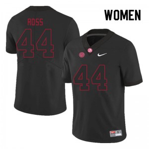 Women Tonio Ross Black Bama Football #44 Jersey 895614-531