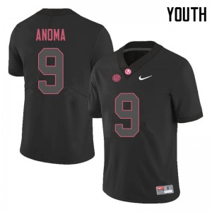 Youth Eyabi Anoma Black Bama Football #9 Jersey 705378-550