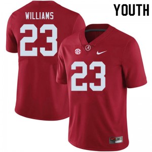 Youth Roydell Williams Crimson Bama Football #23 Jersey 924375-335