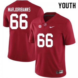 Youth Alec Marjoribanks Crimson Alabama Crimson Tide Football #66 Jersey 225043-772