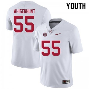 Youth Bennett Whisenhunt White Bama Football #55 Jersey 329403-976