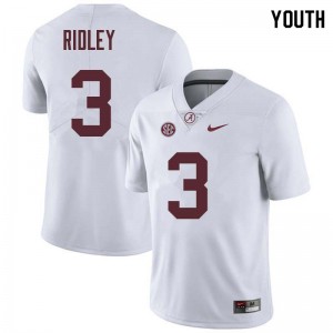 Youth Calvin Ridley White Alabama Crimson Tide Football #3 Jersey 669678-694