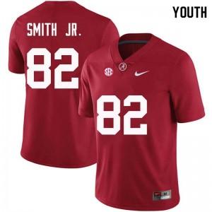Youth Irv Smith Jr. Crimson University of Alabama Football #82 Jersey 125215-217