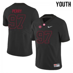 Youth Khurtiss Perry Black Bama Football #97 Jersey 541242-591
