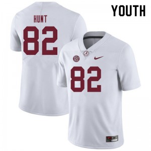 Youth Richard Hunt White Alabama Football #82 Jersey 694304-989