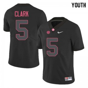 Youth Ronnie Clark Black Bama Football #5 Jersey 898861-671