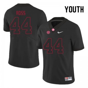Youth Tonio Ross Black Alabama Crimson Tide Football #44 Jersey 217290-421