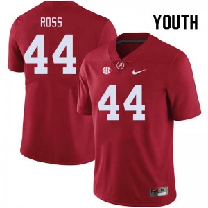 Youth Tonio Ross Crimson University of Alabama Football #44 Jersey 469892-834